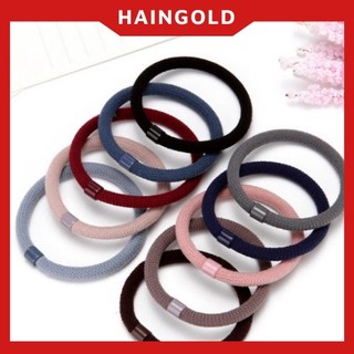 Set 10 dây cột tóc đơn giản