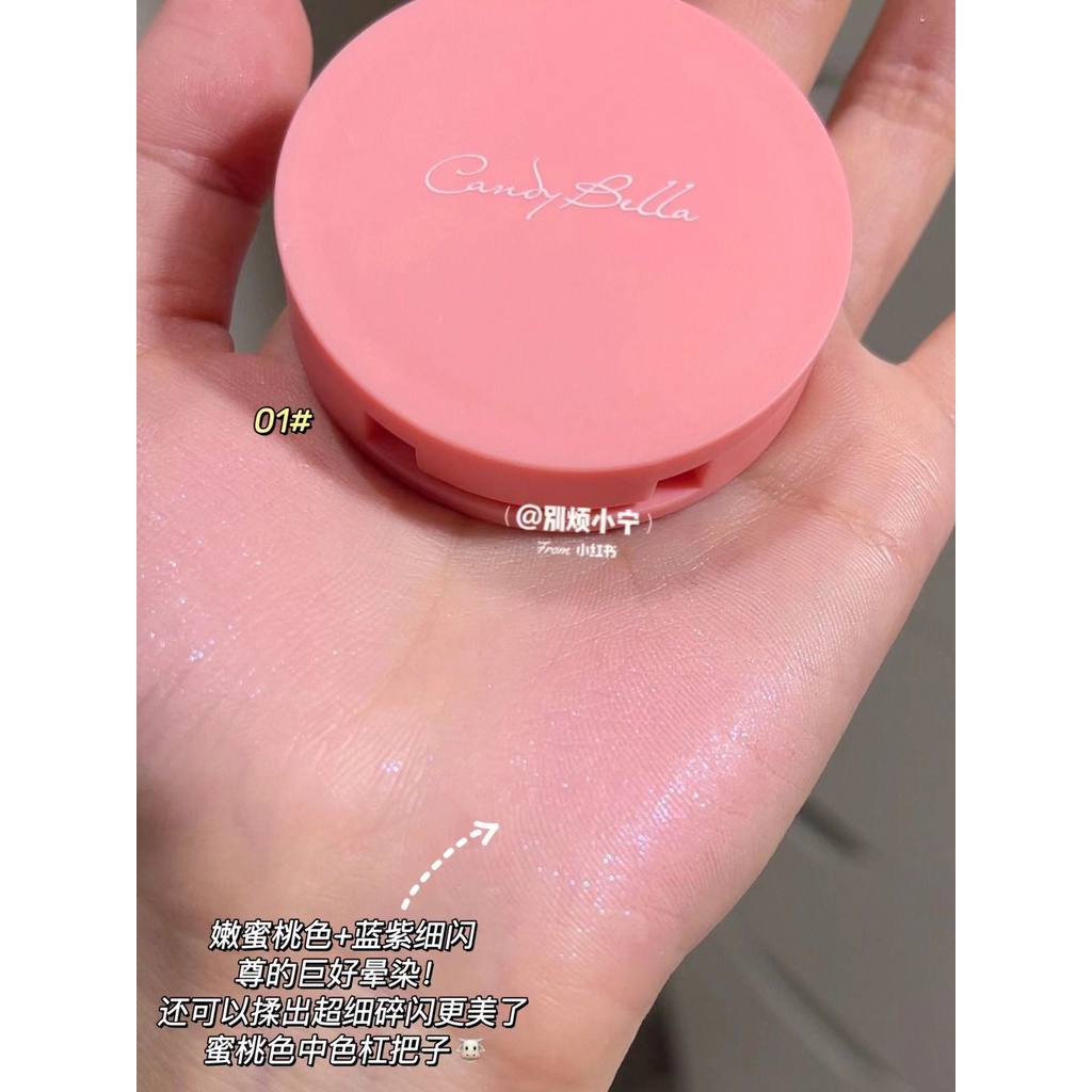 Phấn Má Hồng Mịn Màng Trang Điểm Tự Nhiên Không Thấm Nước Mashed potato