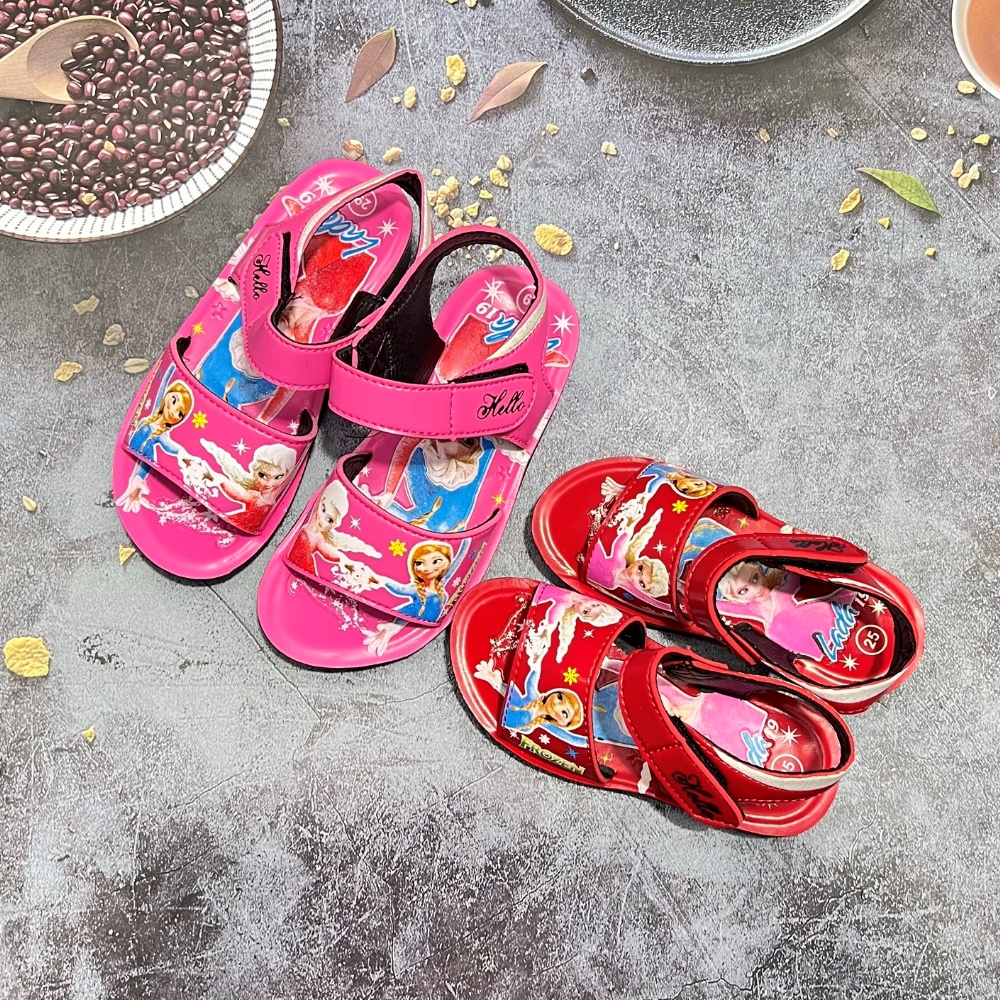 Sandal elsa công chúa cho bé gái da pu giá rẻ 635