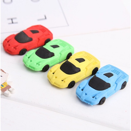 Tẩy Bút Chì Với Tạo Hình Xe Hơi Độc Đáo - Tẩy Bút Chì Học Sinh