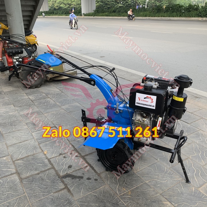 Máy phay sới đất mini chạy dầu 188F loại tốt