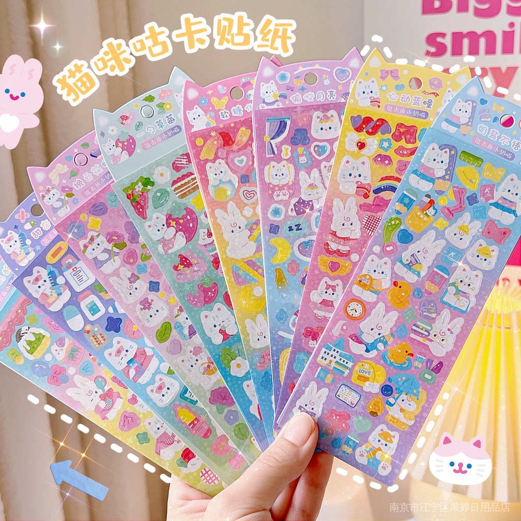 Miếng Dán Trang Trí Hình Goo Hoạt Hình Sáng Tạo Phong Cách Hàn Quốc DIY