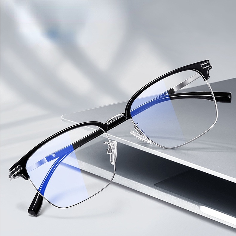 Kính Chống Bức Xạ Phong Cách Thời Trang Hàn Quốc Cho Nam / Nữ