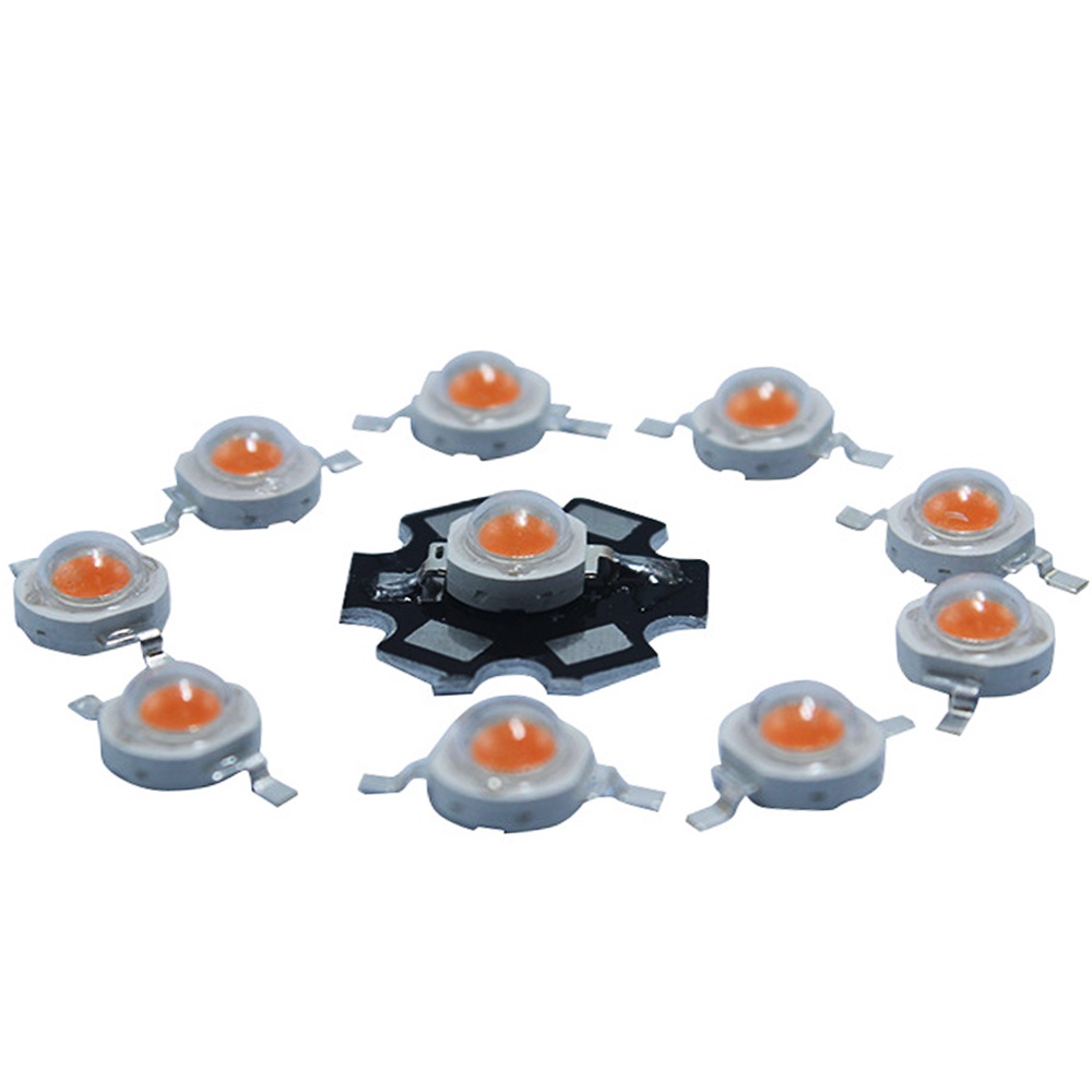 Bóng đèn Led Luxeon-Pro 1W 3W 5W - 5V  Đã hàn sẵn Đế tản nhiệt