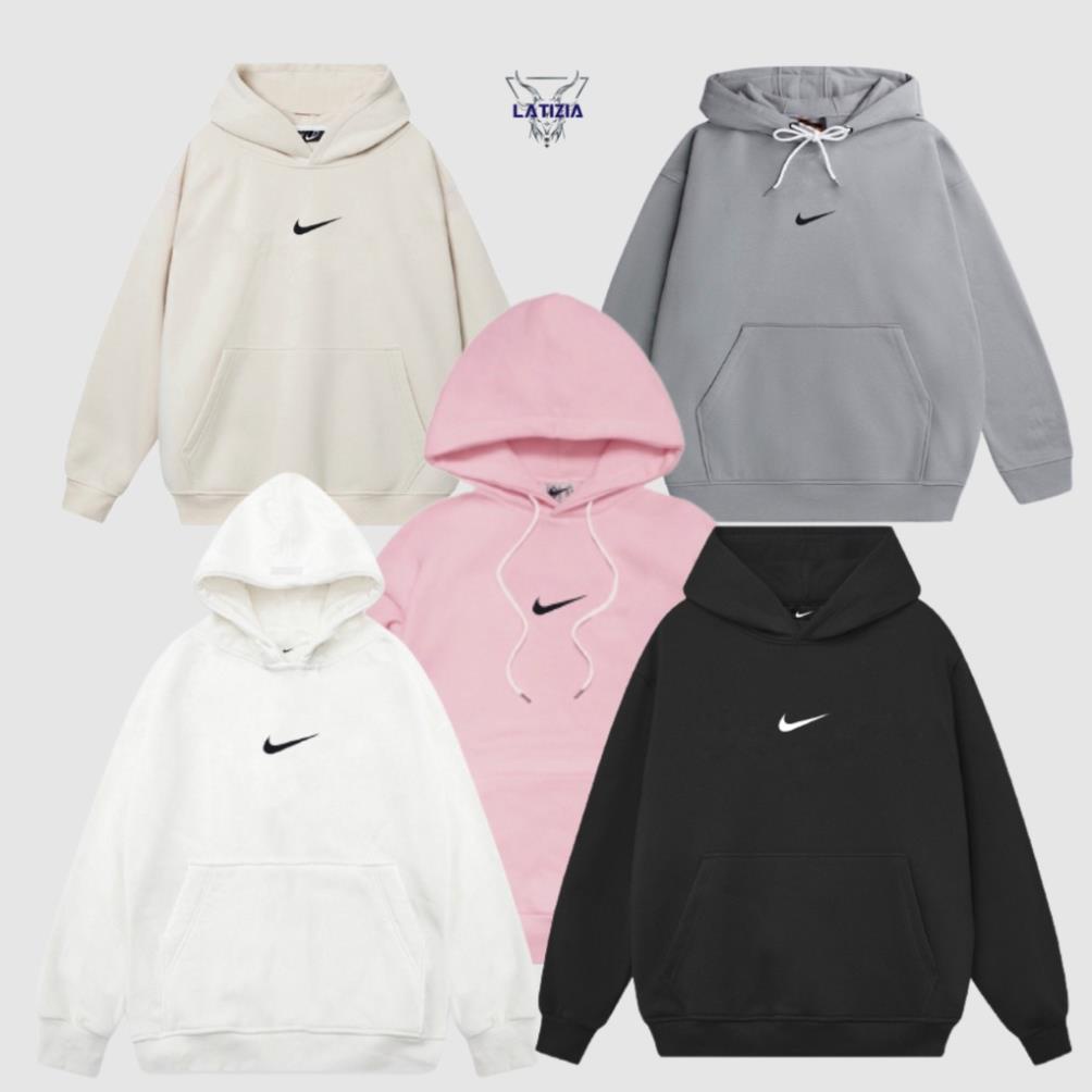 Áo hoodie _nike dày dặn khoác nỉ nam nữ unisex basic nam nữ form rộng