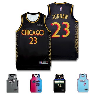 Áo bóng rổ NBA Swingman - Thêu viền Logo