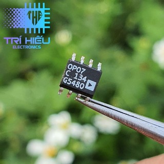 Ic opamp op07 sop8 tháo vỉ hàng malay
