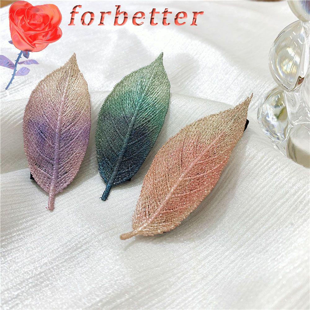 Kẹp Tóc Hình Chiếc Lá Xinh Xắn Dành Cho Nữ