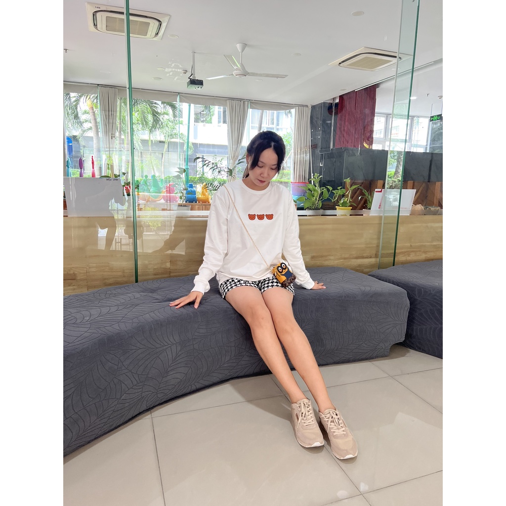 Áo Gia đình Thu Đông Familylove - Set Sweater Gia đình Family Họa Tiết 3 Chú Gấu Nhỏ Đáng Yêu Chất Nỉ Da Cá Cotton 100%