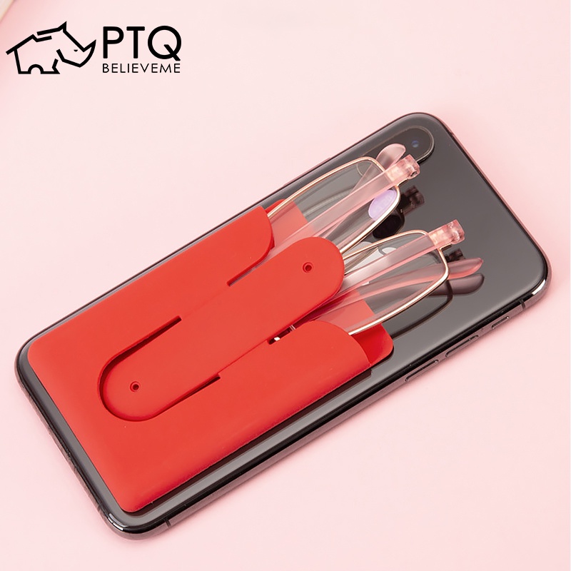 Kính Đọc Sách Siêu Mỏng Chống Ánh Sáng Xanh Có Thể Gập Lại Kèm Giá Đỡ Điện Thoại Di Động Cho Nam Và Nữ