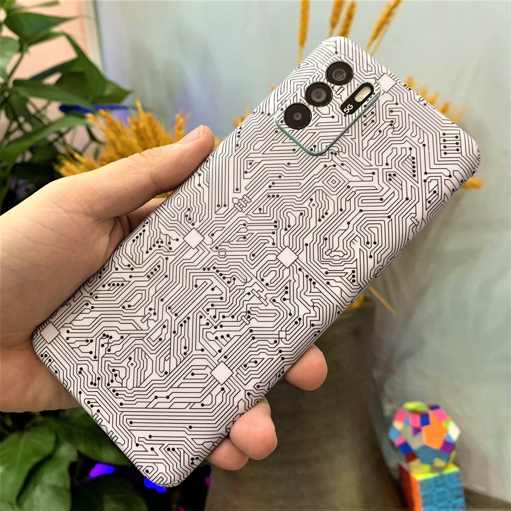 Miếng dán Skin điện thoại hình Vi Mạch Điện Cho Iphone Và Các Dòng Máy Android