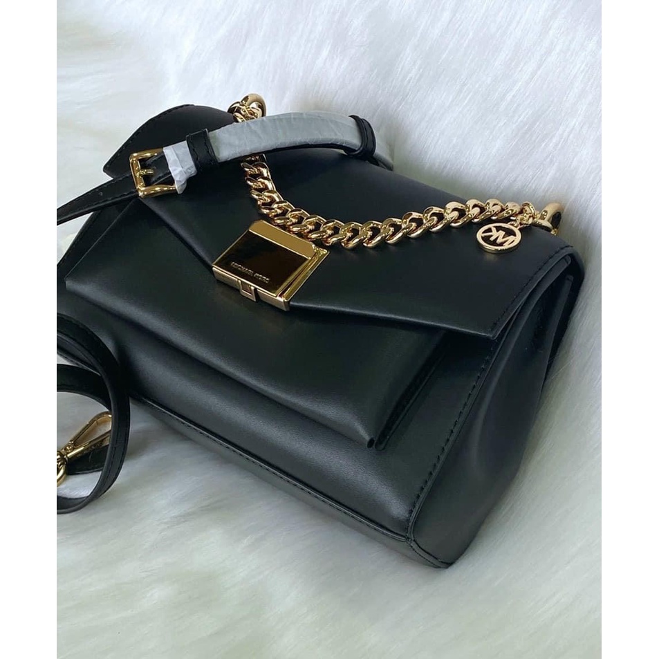 Túi xách nữ chính hãng Michael Kors Lita Màu đen dễ đeo