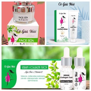 ✅Kem dưỡng mặt CÔ GÁI NÚI- Nhiều combo lựa chọn✅