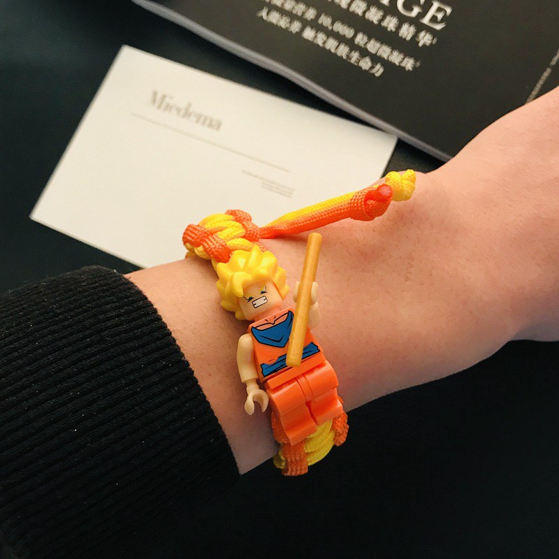 Vòng tay Minifigures nhân vật Goku Toy Story - Đồ chơi Lắp ghép Xếp hình Mô hình Mini