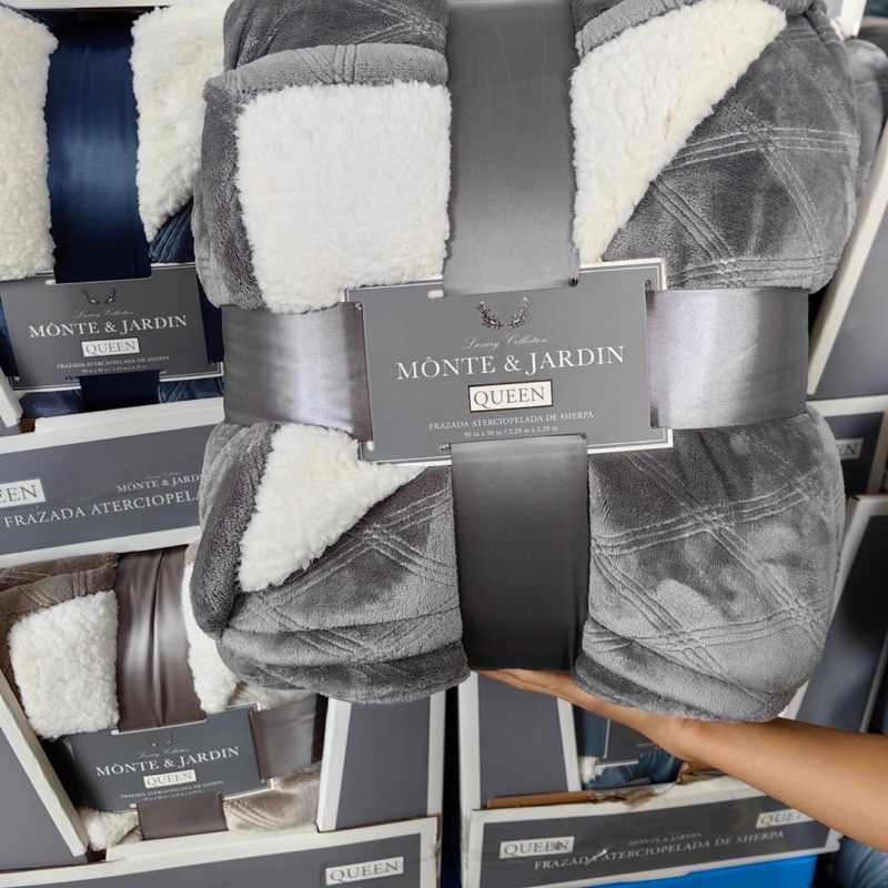 Chăn lông cừu Monte & Jardin