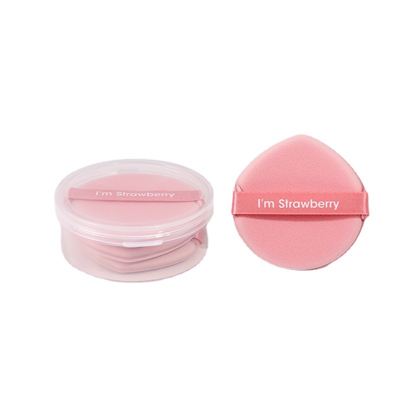 Bộ 3 Mút Trang Điểm BB Cream Air Cushion Hình Lòng Đỏ Trứng Dứa Không Phấn