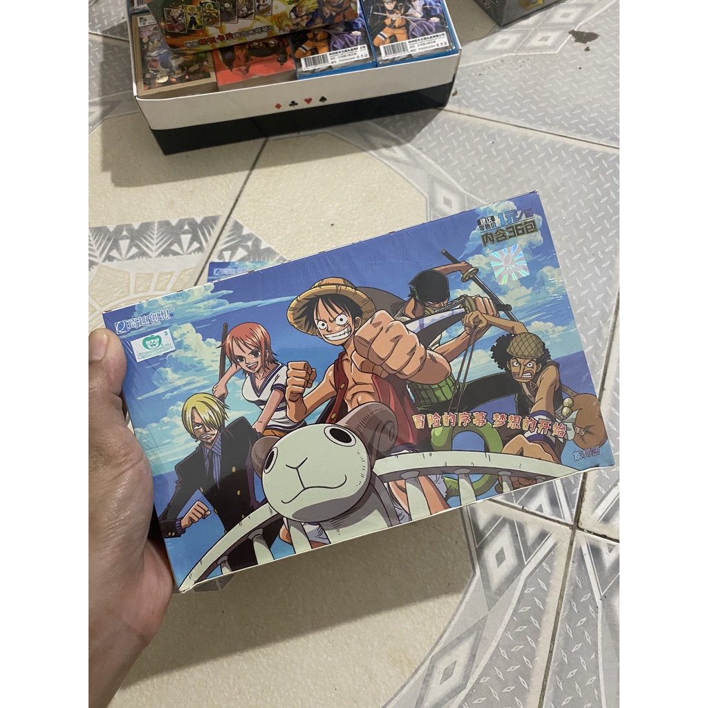 36 Mẫu Set 180 Ảnh Thẻ Nhân Phẩm One Piece Pack Card In Hình Nhân Vật Anime Chính Hãng Toei Animation - Vua Hải Tặc
