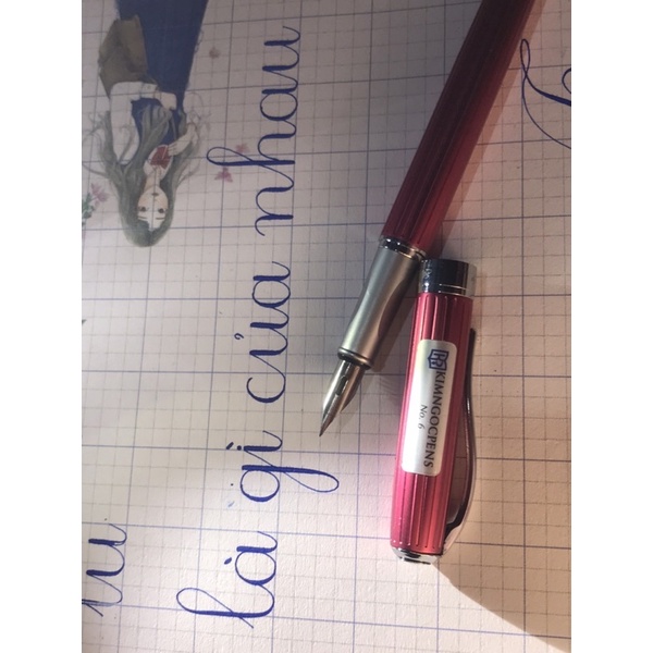 Bút lá tre Kim Ngọc No6,  bút luyện chữ đẹp