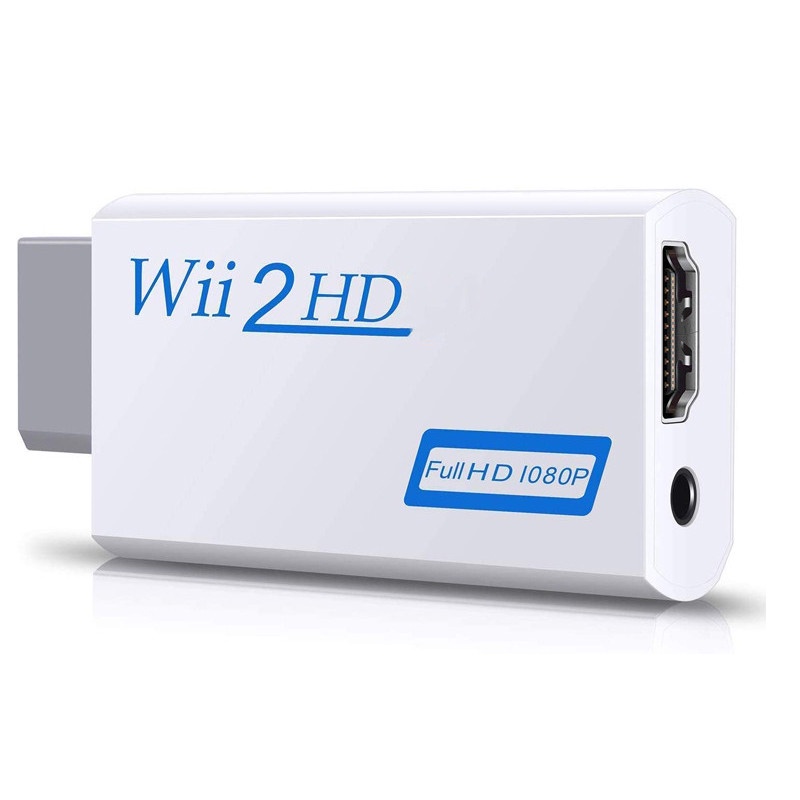 Bộ ChuyểN ĐổI Âm Thanh Wii Sang HDMI Full HD 720P 1080P 3.5mm, Wii2HDMI Cho MàN HìNh PC HDTV