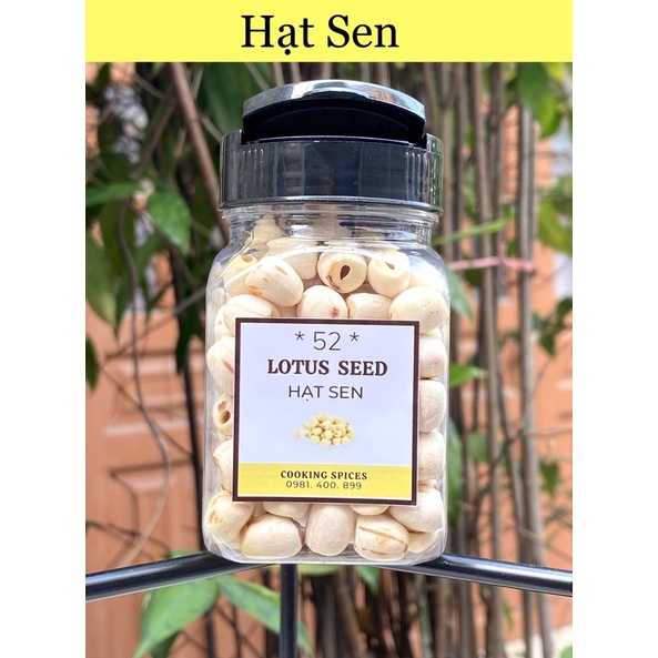 [ Hũ 120ml ] Hạt Sen Sấy Khô Đồng Tháp ( Lotus Seeds )