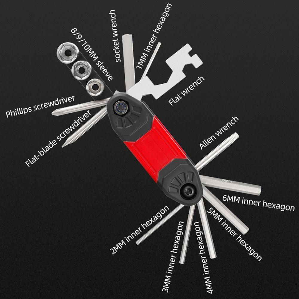 Bộ Dụng Cụ Sửa Chữa Xe Đạp Đa Năng 16 Trong 1