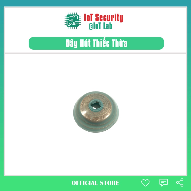 Sợi dây hút thiếc làm sạch thiếc dư, thiếc thừa, chân linh kiện dán và mạch PCB