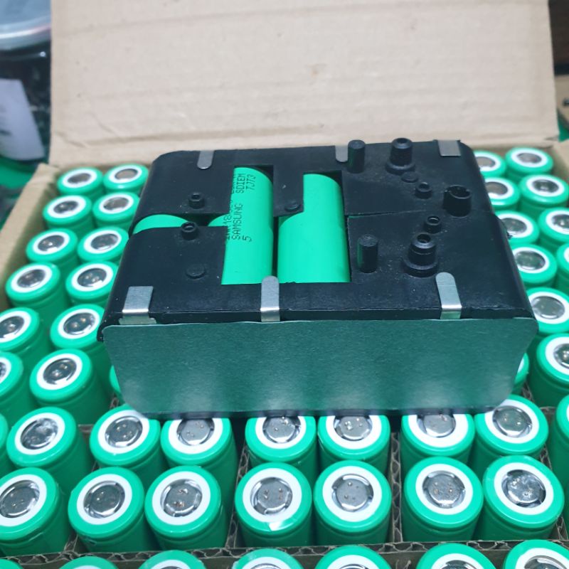 Khối pin 18v 5s 2p pin samsung 25r chính hãng