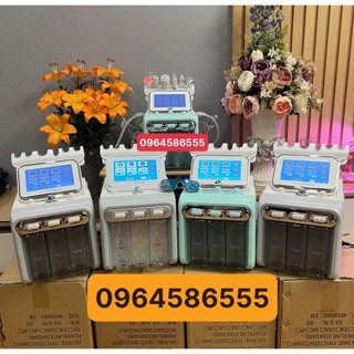 Máy H202 Aqua 6in1 2021. Máy Chăm Sóc Da H2o2 6 Chức Năng