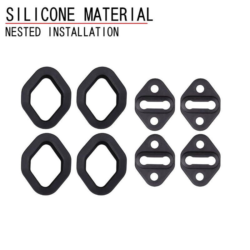 1 Bộ Chốt Khóa Silicon Giảm Tiếng Ồn Cho Honda Accord Civic CRV HRV Odyssey