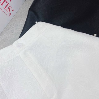 SET ÁO DOLL 2S ĐÍNH ĐÁ HOA + SHORT TRẮNG