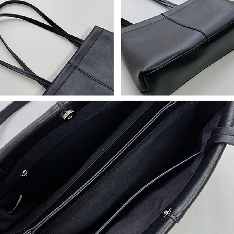 Túi Đeo Vai Sức Chứa Lớn Mềm Mại Phong Cách Hàn Quốc Đơn Giản Cho Nữ