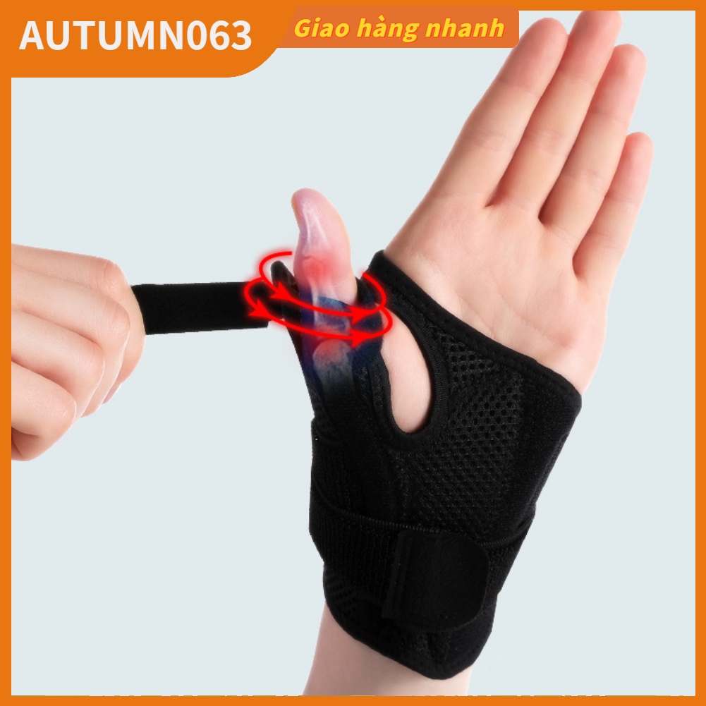 Cổ tay Nẹp cổ Có thể điều chỉnh Ổn định Viêm khớp Ngón cái cho gân Giảm đau Autumn063