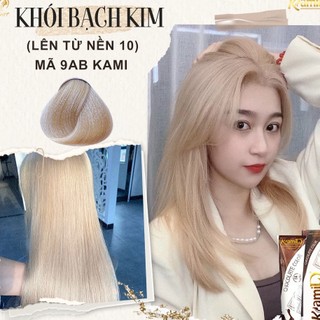 Thuốc nhuộm tóc Kami cân bằng, phủ bạc(không kèm trợ nhuộm)
