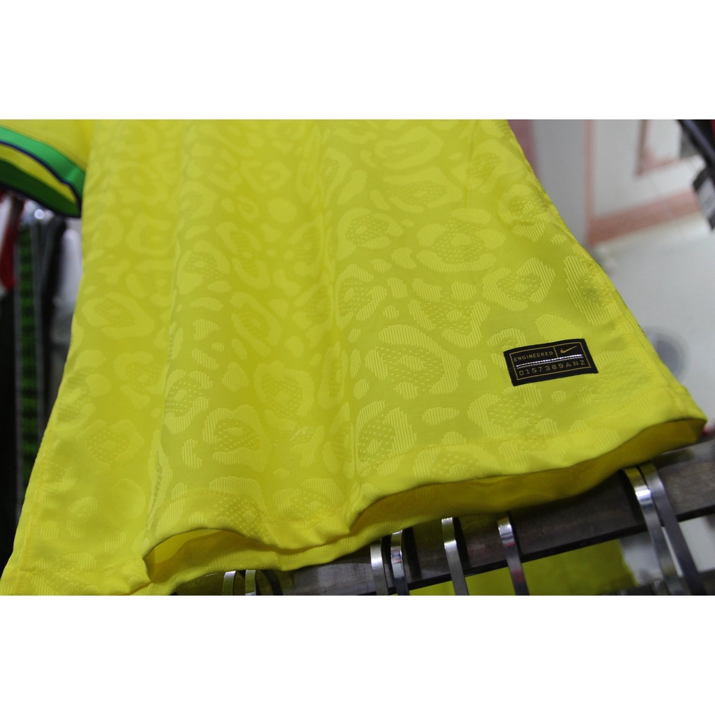 Bộ quần áo bóng đá Đt Brazil mùa WC 22/23 - Bản Player hàng Thái - Brazil Vàng sân nhà