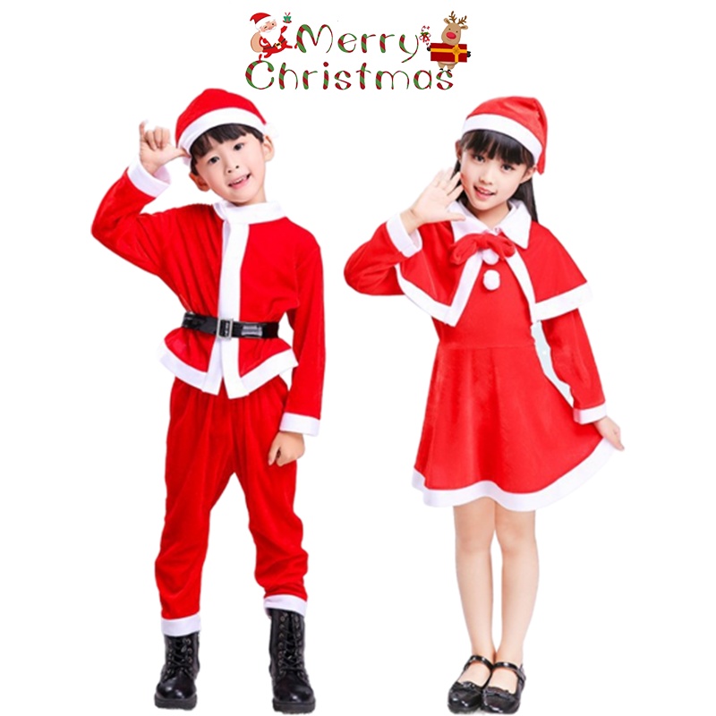 Bộ Trang Phục Hóa Trang Ông Già Noel / Hoa Cẩm Chướng Nhân Dịp Giáng Sinh Năm Mới Cho Bé