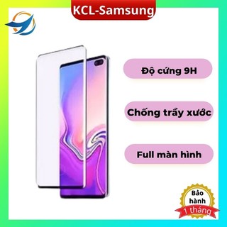 Miếng dán màn hình Kính cường lực độ cứng 9H chống trầy xước full màn hình dành cho Samsung S7 edge, S8, S9, S10