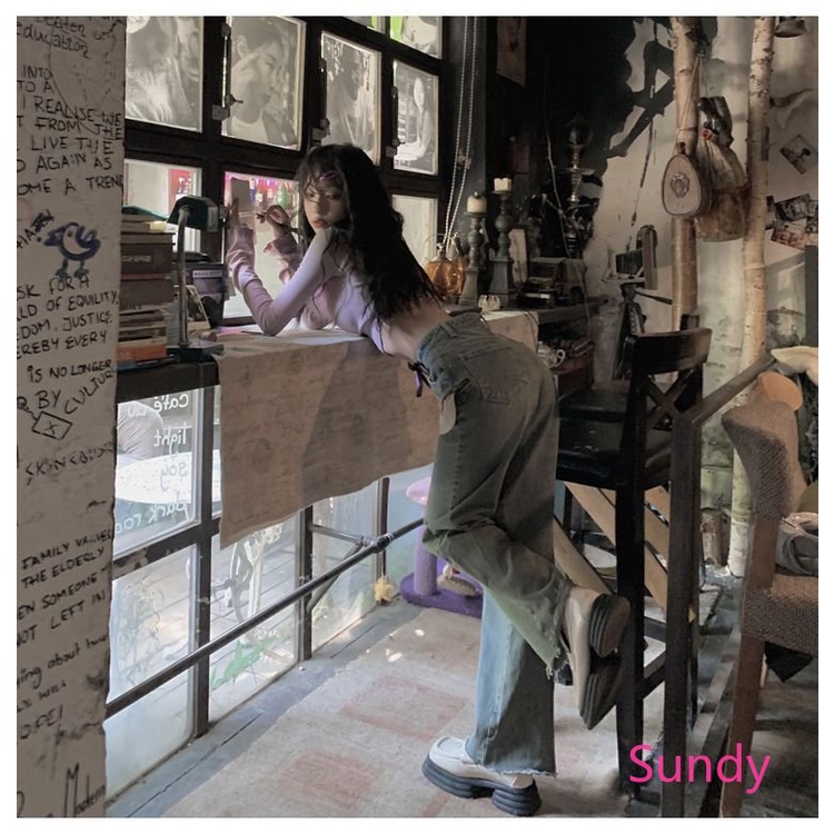 Áo Croptop Tay Dài Cổ Phối Lông Màu Đỏ Thời Trang Thu Đông Quyến Rũ Cho Nữ