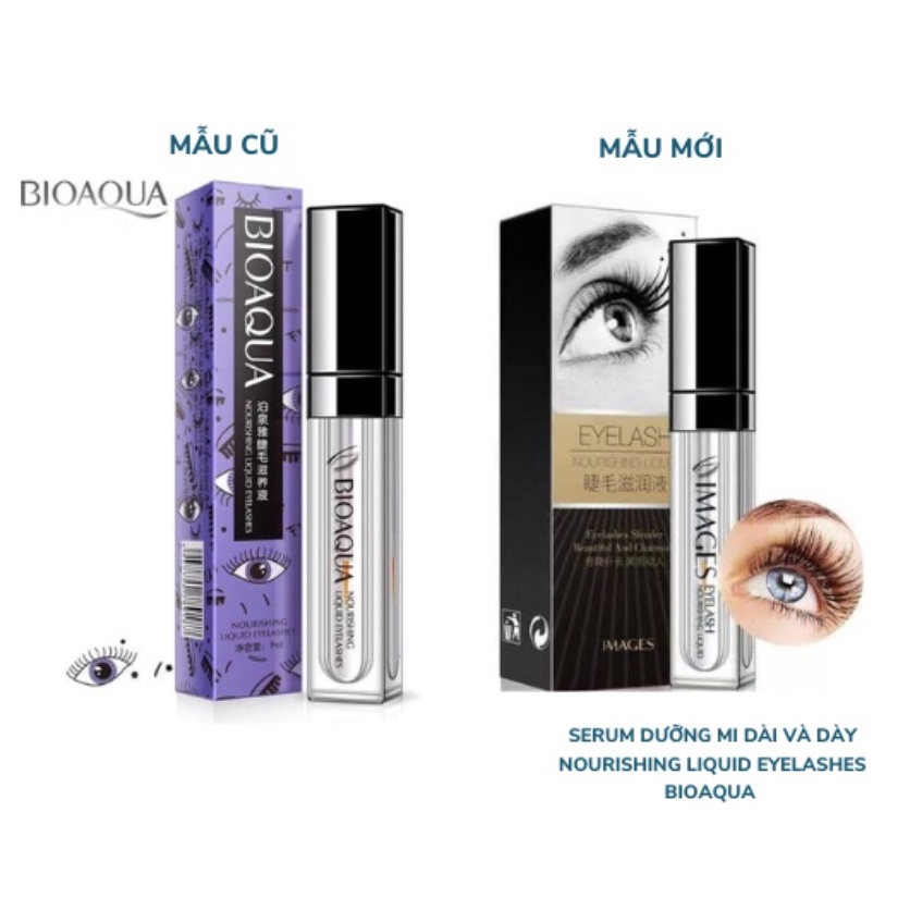 Serum dưỡng mi dài và dày Nourishing Liquid Eyelashes Bioaqua