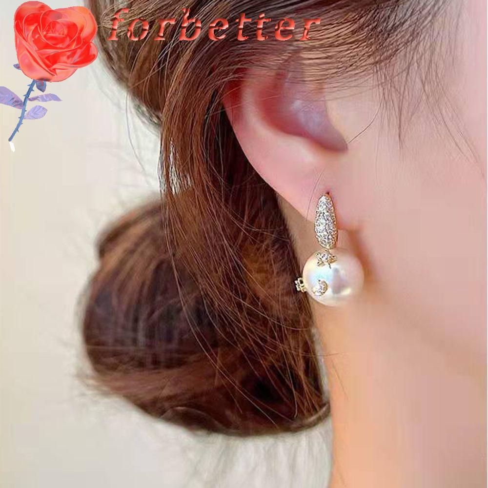 Bông Tai Dáng Dài Bằng Kim Loại Hình Mặt Trăng Ngôi Sao Phong Cách Retro Lãng Mạn Thời Trang Cho Nữ