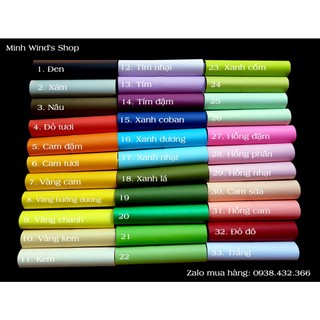 Set 5 Tờ Giấy Mỹ Thuật Khổ A4 Tùy Chọn, Mua Nhiều Giảm Giá