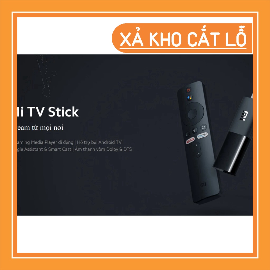 GIẢM GIÁ KỊCH SÀN  Xiaomi Mi TV Stick Android Tv box Quốc Tế tìm kiếm giọng nói Tiếng Việt GIẢM GIÁ KỊCH SÀN
