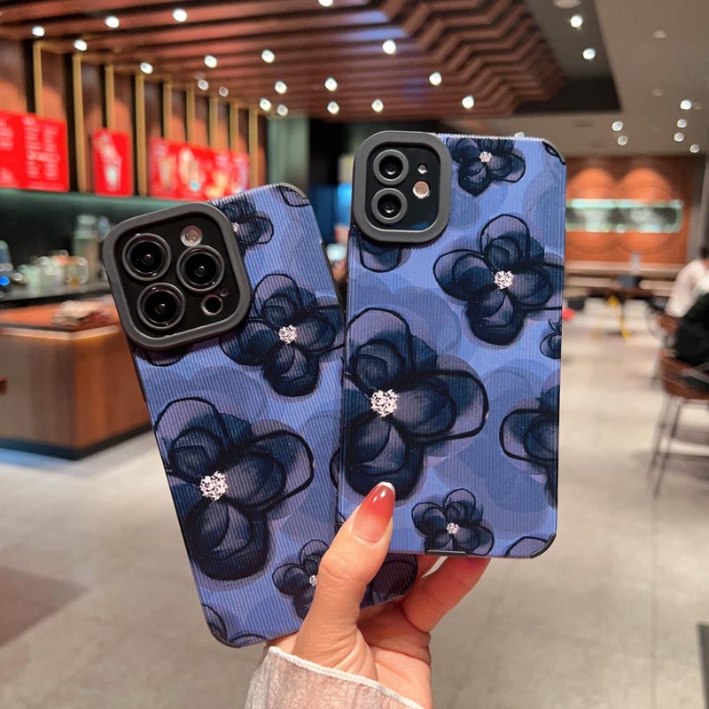 Ốp Điện Thoại Họa Tiết Hoa Chống Bụi Bẩn Chống Sốc Cho IPhone 14 13 11 12 Pro Max 7 8 Plus X XR XSMAX