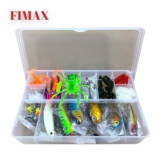 Combo 101 món mồi câu cá và phụ kiện đi câu- Hộp mồi câu cá lóc, cá chẽm, cá mú,... cực nhạy và tiện lợi