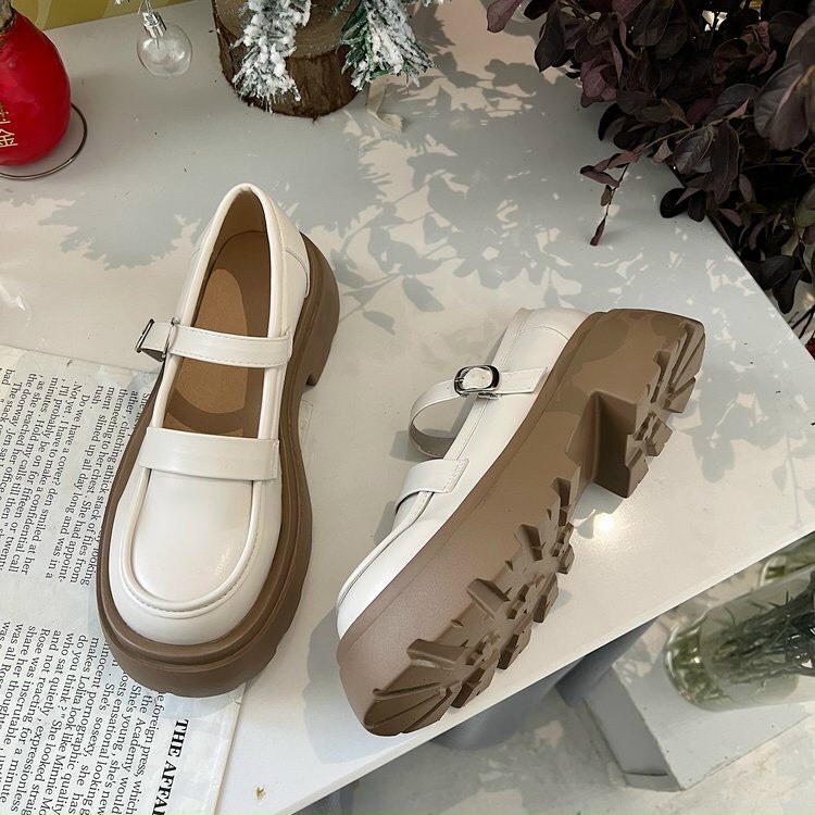 Giày nữ quai cài oxford kiểu dáng trẻ trung hót trend