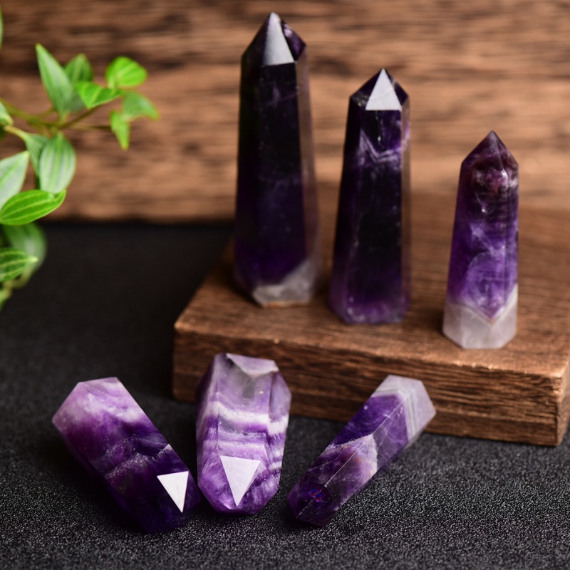 1 Đá Thạch Anh Tím Tự Nhiên Dùng Trang Trí Nhà Cửa