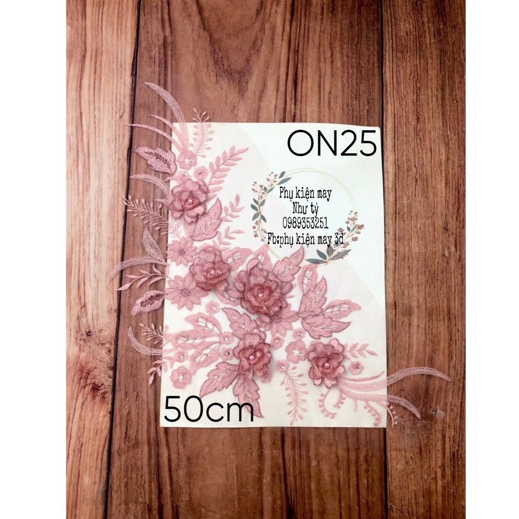 Ren chỉ thêu đắp xinh xắn 50cm