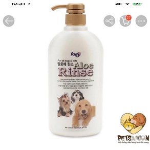 Forcans Sữa tắm Hàn Quốc Nha đam 750ml cho chó mèo