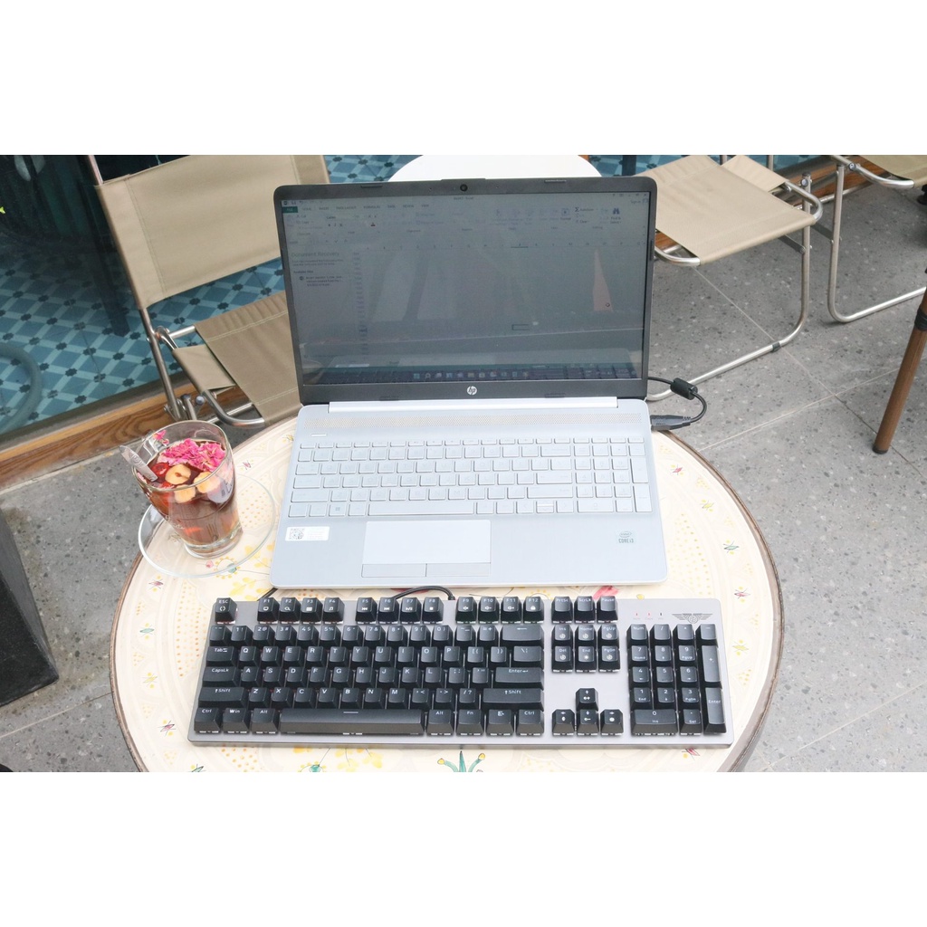 Bàn Phím Cơ Có Dây Newmen GE369R | Hotswap | LED RGB | NBox Switch - Hàng Chính Hãng