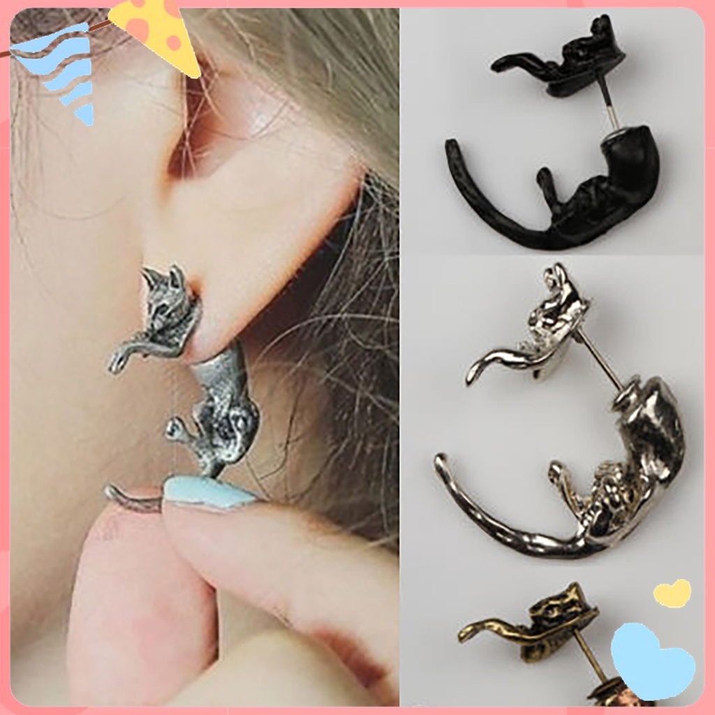 1 Khuyên Tai Nữ Hình Con Cáo Thời Trang