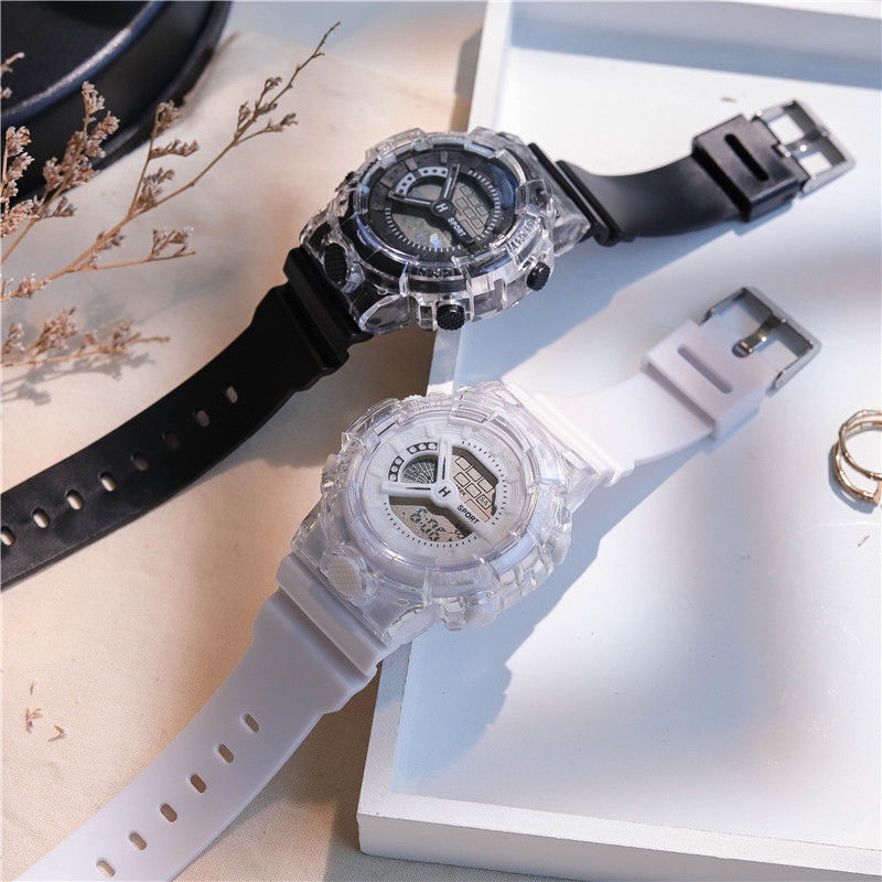 Đồng Hồ Điện Tử Thể Thao Kỳ Lân Màu Trắng Xanh Dương Chống Nước Cho Học Sinh Trung Học Nam Nữ | BigBuy360 - bigbuy360.vn